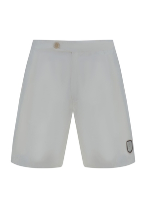 Brunello Cucinelli White Polyester Shorts - L