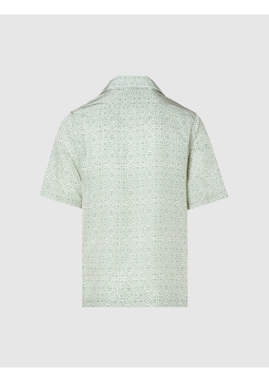 Rhude Green Silk T-Shirt - S