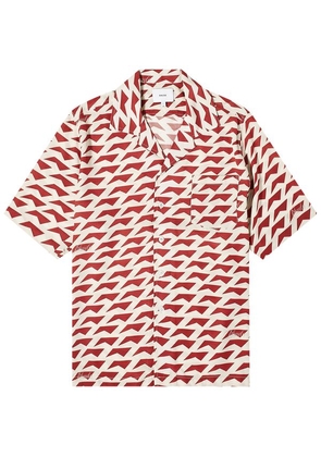 Rhude Red Silk T-Shirt - S