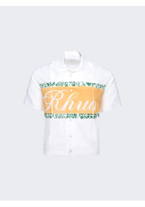 Rhude White Fibres T-Shirt - XS