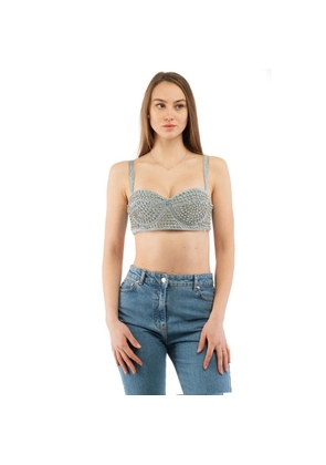 Moschino Multicolor Cotton Tank Tops - S