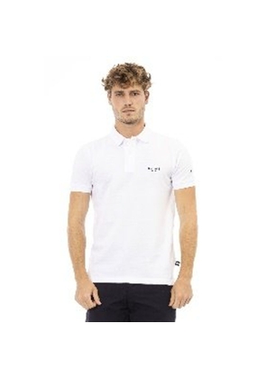 Baldinini Trend Black And White Cotton Polo Shirt - M
