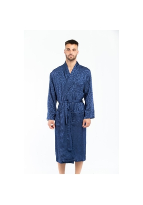 Moschino Blue Acetate Robe - M