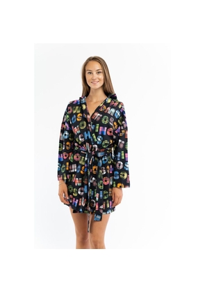 Moschino Multicolor Cotton Robe - M