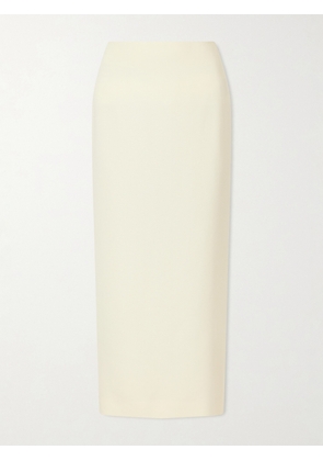 WARDROBE.NYC - Crepe Midi Skirt - Yellow - x small,small,medium,large,x large