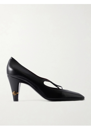 Versace - Giulietta Leather Pumps - Black - IT36,IT36.5,IT37,IT37.5,IT38,IT38.5,IT39,IT39.5,IT40,IT40.5,IT41