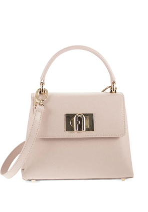 Furla mini 1927 leather tote bag - Pink