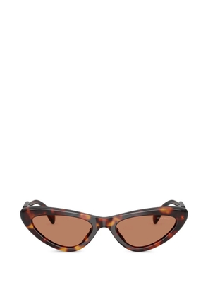 Miu Miu Eyewear cat-eye frame sunglasses - Brown