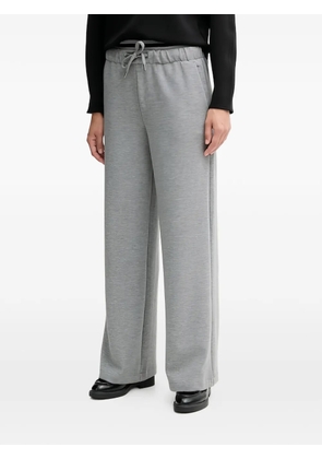 Benetton drawstring wide-leg trousers - Grey