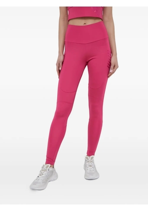 Ea7 Emporio Armani striped-detail leggings - Pink