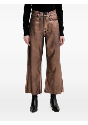 Benetton frayed jeans - Brown