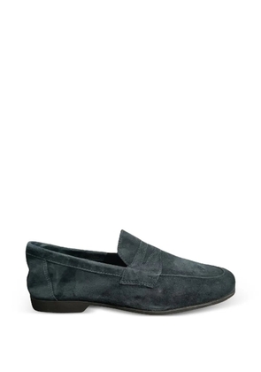 ANTICA CUOIERIA suede loafers - Blue