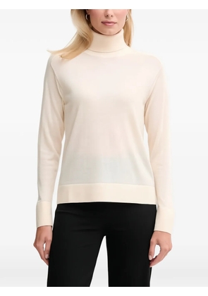 Benetton roll-neck knitted sweater - Neutrals