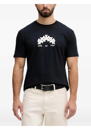 Armani Exchange graphic-print T-shirt - Blue