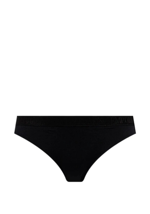 Armani Exchange logo-waistband briefs - Black