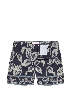 Orlebar Brown Bulldog floral-print swim shorts - Blue