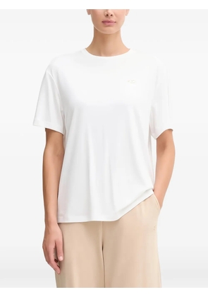 Ea7 Emporio Armani logo-detail short-sleeve T-shirt - White