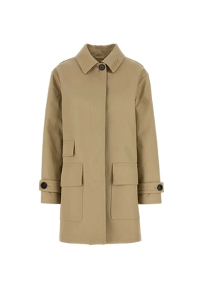 Gucci button fastening trench coat - Neutrals