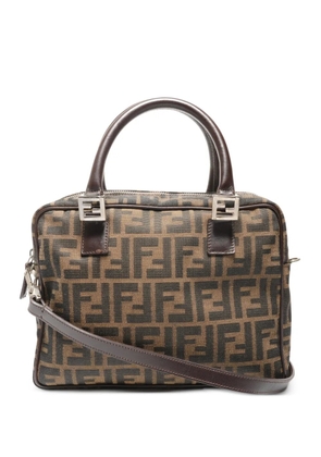 Fendi Pre-Owned 1990s Zucca canvas handbag - Neutrals
