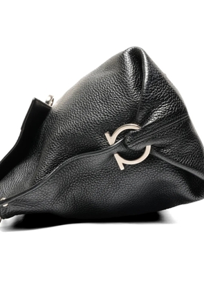 Ferragamo Pre-Owned 2000s Ganchini leather handbag - Black