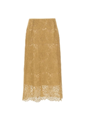 Vince lace midi skirt - Neutrals