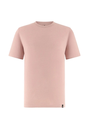 Boggi Milano logo-patch T-shirt - Pink