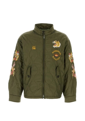 Baracuta embroidered quilted jacket - Green