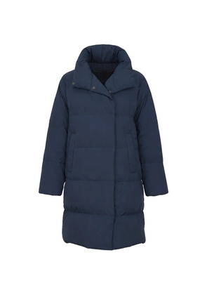 Weekend Max Mara Tenuta hooded high-neck coat - Blue