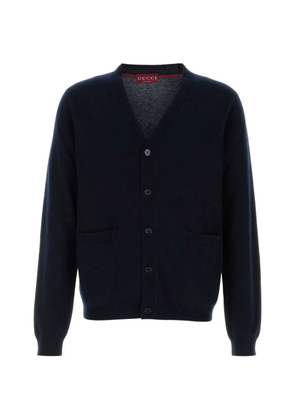 Gucci V-neck buttoned cardigan - Blue
