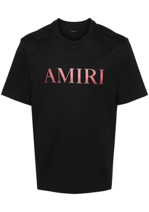 AMIRI logo-print cotton T-shirt - Black