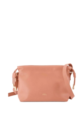 A.P.C. mini Ninon logo-detail shoulder bag - Pink