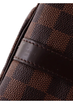 Louis Vuitton Pre-Owned Speedy Bandouliere Bag Damier 35 satchel - Brown