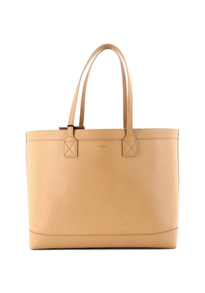 Burberry Pre-Owned London Leather Medium tote bag - Neutrals
