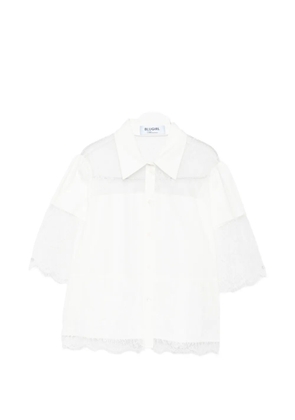 Blugirl lace-detail shirt - White