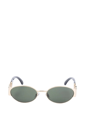 Versace Eyewear oval-frame sunglasses - Gold
