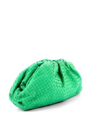 Bottega Veneta Pre-Owned The Pouch Intrecciato Nappa clutch bag - Green