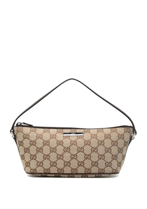 Gucci Pre-Owned 2000-2015 GG Canvas Boat shoulder bag - Neutrals
