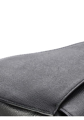 Christian Dior Pre-Owned Saddle Handbag Leather Mini shoulder bag - Black