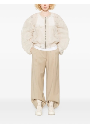 Rick Owens Secchia Flight bomber jacket - Neutrals