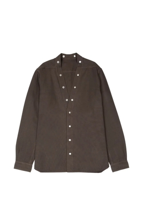 Rick Owens DRKSHDW Larry shirt - Brown