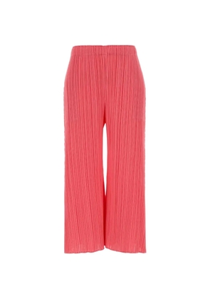 Pleats Please Issey Miyake pleated trousers - Pink