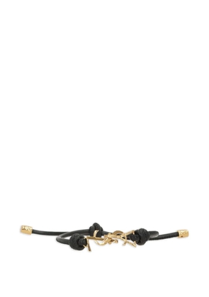 Saint Laurent Cassandre cord bracelet - Gold