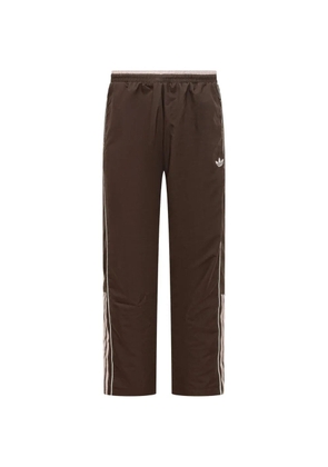 adidas stripe trousers - Brown
