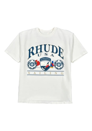 RHUDE Rhude USA Sailing Icon Tee ''White'' - Neutrals