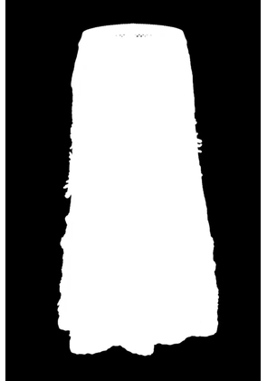 Valentino Garavani floral appliquéd skirt - Red