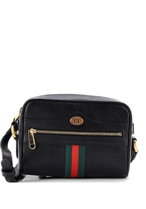 Gucci Pre-Owned Ophidia Shoulder Bag Leather Mini crossbody bag - Black