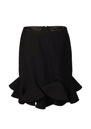 Valentino Garavani ruffled skirt - Black