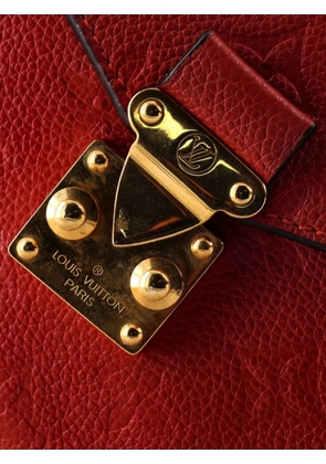 Louis Vuitton Pre-Owned Pochette Metis Monogram Empreinte Leather crossbody bag - Red