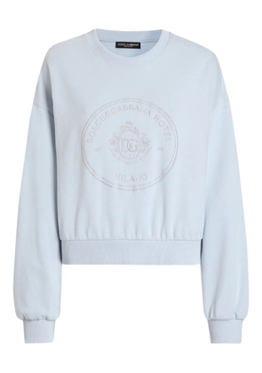 Dolce & Gabbana logo-detail sweatshirt - Blue