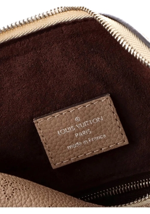 Louis Vuitton Pre-Owned Babylone Handbag Mahina Leather BB hobo bag - Neutrals